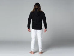 Sweat A Capuche Homme 100% Bio Noir Noir S - 38/40 -CHIN MUDRA Soldes sweat a capuche homme 100 bio 1635415931617a777b6b46f