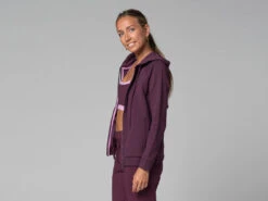 Sweat Capuche Femme - Bio Prune Prune XS - 36 16 Sweat Capuche Femme - Bio Prune Prune XS - 36 -CHIN MUDRA Soldes sweat capuche femme bio 16358430606180fbf447584