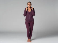 Sweat Capuche Femme - Bio Prune Prune XS - 36 17 Sweat Capuche Femme - Bio Prune Prune XS - 36 -CHIN MUDRA Soldes sweat capuche femme bio 16358430656180fbf97cb91