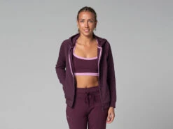 Sweat Capuche Femme - Bio Prune Prune XS - 36 18 Sweat Capuche Femme - Bio Prune Prune XS - 36 -CHIN MUDRA Soldes sweat capuche femme bio 16358430716180fbff69e97