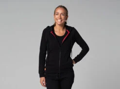 Sweat Capuche Femme - Bio Noir Noir XS - 36