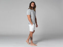 T-Shirt Tapan Manches Courtes 100% Bio Gris Gris S - 38/40 -CHIN MUDRA Soldes t shirt tapan manches courtes 100 bio 1635410347617a61ab6b602