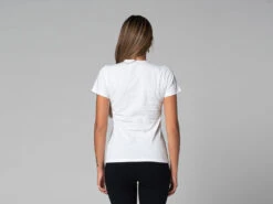 T-Shirt TARA M/C Ras Du Cou - Bio Blanc Blanc XS - 36 -CHIN MUDRA Soldes t shirt tara m c ras du cou bio 163525584561780625c1607