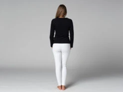 T-Shirt Tara M/L Ras Du Cou Bio Noir Noir XS - 36 -CHIN MUDRA Soldes t shirt tara m l ras du cou bio 1635260866617819c275c4b