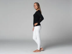 T-Shirt Tara M/L Ras Du Cou Bio Noir Noir XS - 36 -CHIN MUDRA Soldes t shirt tara m l ras du cou bio 1635260869617819c5b449f