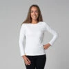 T-Shirt Tara M/L Ras Du Cou Bio Blanc Blanc XS - 36 -CHIN MUDRA Soldes t shirt tara m l ras du cou bio 163526142361781befcccac