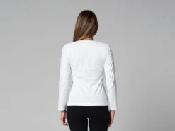 T-Shirt Tara M/L Ras Du Cou Bio Blanc Blanc XS - 36 11 T-Shirt Tara M/L Ras Du Cou Bio Blanc Blanc XS - 36 -CHIN MUDRA Soldes t shirt tara m l ras du cou bio 163526143261781bf83ee49