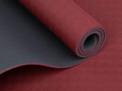 Tapis De Yoga Eco-Terre 183 Cm X 60 Cm X 6 Mm Bordeaux -CHIN MUDRA Soldes tapis de yoga eco terre 183 cm x 60 cm x 6 mm 167343980563beaa3d0a39d
