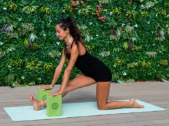 Tapis De Yoga Shiva Moon Vert Amande -CHIN MUDRA Soldes tapis de yoga shiva moon 169098023464ca4f8a78166