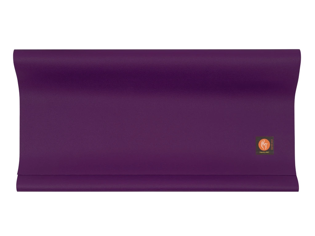 Tapis De Yoga Travel-Mat - Prune 185 Cm X 65 Cm X 1,3 Mm 4 Tapis De Yoga Travel-Mat - Prune 185 Cm X 65 Cm X 1,3 Mm – Image 4