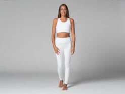 Yoga Legging Pocket - Bio Blanc Blanc XS - 36 -CHIN MUDRA Soldes yoga legging pocket bio 16358488286181127c68688