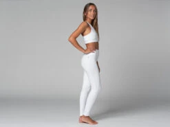 Yoga Legging Pocket - Bio Blanc Blanc XS - 36 -CHIN MUDRA Soldes yoga legging pocket bio 163584883361811281136d8