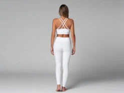Yoga Legging Pocket - Bio Blanc Blanc XS - 36 -CHIN MUDRA Soldes yoga legging pocket bio 163584883661811284b650b