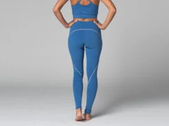 Yoga Legging Sport - Bio Bleu Bleu XS - 36 -CHIN MUDRA Soldes yoga legging sport bio 1635850158618117ae00ba0
