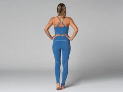 Yoga Legging Sport - Bio Bleu Bleu XS - 36 -CHIN MUDRA Soldes yoga legging sport bio 1635850184618117c8681c7