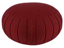 Zafu Confort 100% Coton Bio - Epeautre Bordeaux